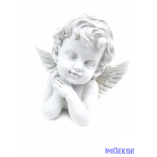  Angyalka fej figura 12x13cm - B dekorációs kellék
