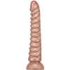 Animalorny Dildo Monster Squel – prémium, óriás dildó világosbarna színben