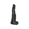 AnimHole Bull - bika pénisz dildó - 25cm (fekete)