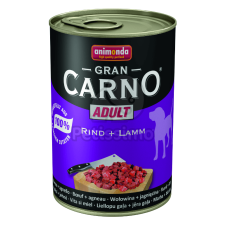 Animonda Animonda GranCarno Adult konzerv, marha és bárány 6 x 400 g (82733) kutyaeledel