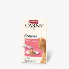Animonda Carny Adult Creamy mit Lachs + Taurin - kiegészítő eleség (lazac,taurin) macskák részére (6x15g) macskaeledel