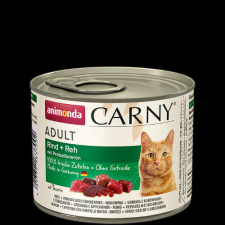  Animonda Carny Adult (marha,szarvas,áfonya) konzerv - Felnőtt macskák részére (200g) macskaeledel