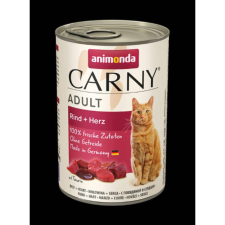 Animonda Carny Adult (marha,szív) konzerv - Felnőtt macskák részére (400g) macskaeledel