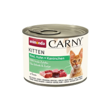  Animonda Carny Kitten - Marhahús, csirke és nyúl 200 g - 12x200g macskaeledel