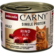 Animonda Carny Single Protein tiszta marhahúsos konzerv macskáknak (6 x 200 g) 1,2 kg macskaeledel