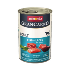  Animonda GranCarno Adult (lazac + spenót) – 12×400 g kutyaeledel