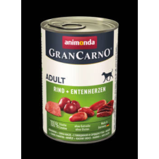 Animonda GranCarno Adult (marha,kacsaszív) konzerv - Felnőtt kutyák részére (400g) kutyaeledel