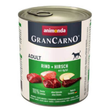Animonda GranCarno Adult (szarvas + alma) – 6×400 g kutyaeledel