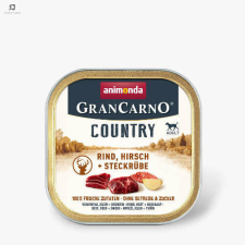 Animonda GranCarno Country (szarvas, marha, retek) alutálkás - Felnőtt kutyák részére (150g) kutyaeledel