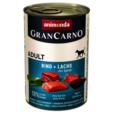 Animonda GranCarno konzerv Lazac és Spenót - 400g kutyaeledel