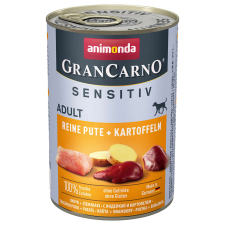 Animonda GranCarno Sensitive pulyka és burgonya - 400g kutyaeledel