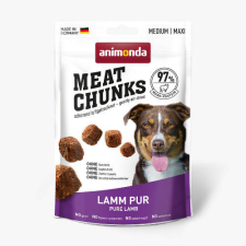 Animonda Meat Chunks Lamm pur - jutalomfalat (bárány) felnőtt kutyák részére (80g) jutalomfalat kutyáknak