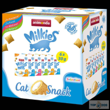  Animonda Milkies Multi-pack töltött párnácska - jutalomfalat - Macskák részére (6x30g) jutalomfalat macskáknak