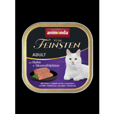 Animonda Vom Feinsten Adult (csirke, tengergyümölcseivel) alutálkás - Felnőtt macskák részére (100g) macskaeledel