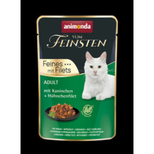 Animonda Vom Feinsten Feines Filets (nyúl, csirkemellfilé) alutasakos macskák részére (85g) macskaeledel