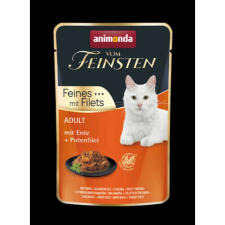 Animonda Vom Feinsten Fines Filets - (kacsa,pulykamellfilé) felnőtt macskák részére (85g) macskaeledel