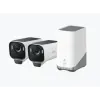  ANKER EUFYCAM S3 Pro Biztonsági Kamera Rendszer (2+1) 4K UHD, Beépített Napelem, BionicMind, kültéri
