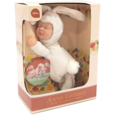 Anne Geddes játékbaba - Fehér nyuszi baba