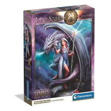 Anne Stokes Dragon Mage 1000 db-os Compact puzzle Clementoni puzzle, kirakós
