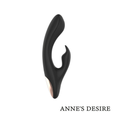  Annes Desire - RABBIT, WATCHME vezérlős vibrátor (fekete/arany) vibrátorok