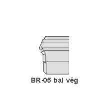 Anro BR-05 díszlécre - Bal oldali véglezárás tapéta, díszléc és más dekoráció