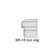 Anro BR-15 díszlécre - Bal oldali véglezárás tapéta, díszléc és más dekoráció