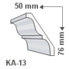 Anro KA-13 - Beltéri holker díszléc
