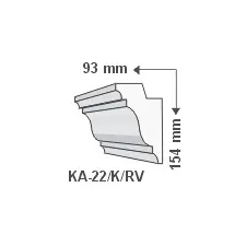 Anro KA-22/K Rejtett világítás - oldalfal világítás