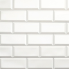 ANRO Wall Flexpanel PVC falburkoló lap - Fehér metrocsempe (White unit)