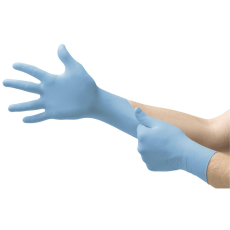 Ansell TouchNTuff eldobható nitril kesztyű 10-es méret 100db/cs kék (92670100) (ansell92670100)