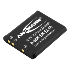 Ansmann A-Nik EN EL 19 akkumulátor Nikon fényképezőgépekhez 700mAh digitális fényképező akkumulátor