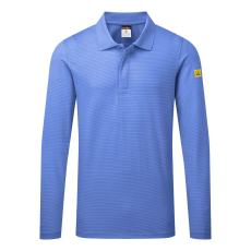  Anti-Static ESD Polo Shirt L/S