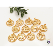  Antiallergén 12 csillagjegy medál -18K medál