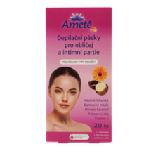 Anticol Ameté Szőrtelenítő csíkok arcra 20 db szőrtelenítés
