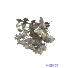  Antik színű őszi kis csokor 26cm - Szürke dekorációs kellék