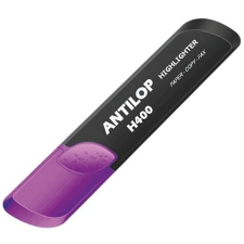 ANTILOP H400 nagy tartályos vágott hegyű szövegkiemelő, neon lila filctoll, marker