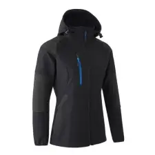  ANTILOPE NŐI SOFTSHELL DZSEKI FEKETE/KÉK_XL munkaruha