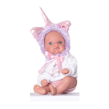 Antonio Juan lila egyszarvú baba - 21 cm élethű baba