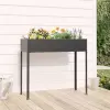  Antracitszürke horganyzott acél kerti ültető 100,5x40,5x90 cm
