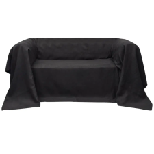  Antracitszürke mikro-velúr kanapéhuzat védő 210 x 280 cm lakástextília