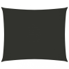  Antracitszürke téglalap alakú oxford-szövet napvitorla 3 x 4 m