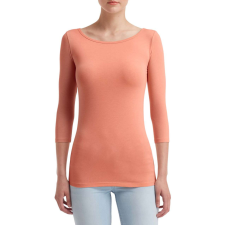 ANVIL ANL2455 3/4 ujjú streccs Női póló Anvil, Terracotta-XL női póló