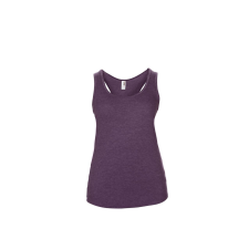 ANVIL Női sporthátú trikó, Anvil ANL6751, ívelt aljjal, Heather Aubergine-XS női trikó