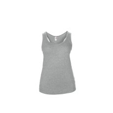 ANVIL Női sporthátú trikó, Anvil ANL6751, ívelt aljjal, Heather Grey-2XL