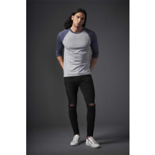 ANVIL Póló Anvil férfi, heather grey/heather navy, S munkaruha