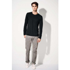 ANVIL Póló Anvil hosszú ujjú unisex, heather graphite, M