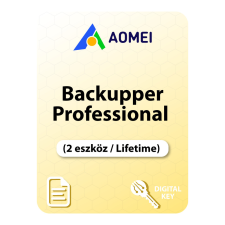 AOMEI Backupper Professional (2 eszköz / Lifetime)  (Elektronikus licenc) egyéb program