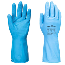  AP76BLUS Portwest FD Chemical B Latex könnyű kesztyű (12 pár)