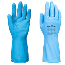  AP76BLUXL Portwest FD Chemical B Latex könnyű kesztyű (12 pár) védőkesztyű