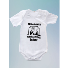  Apa és lánya horgásztársak baba body kombidressz, body